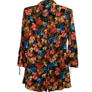 Zara Floral Multicolor Jumpsuit